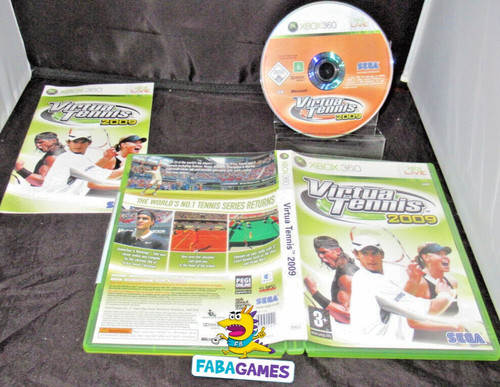 Xbox 360 virtua tennis 2009 - 360,