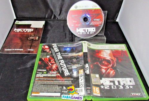 Xbox 360 metro 2033 - xbox,