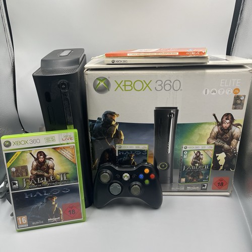 Xbox 360 elite 120gb console - xbox,
