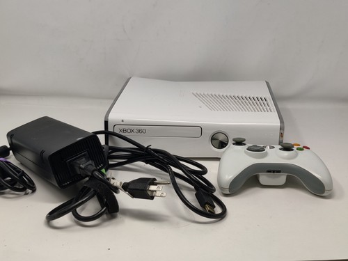 Microsoft xbox 360 slim white - xbox,