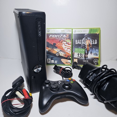 Xbox 360 slim console completa - xbox,