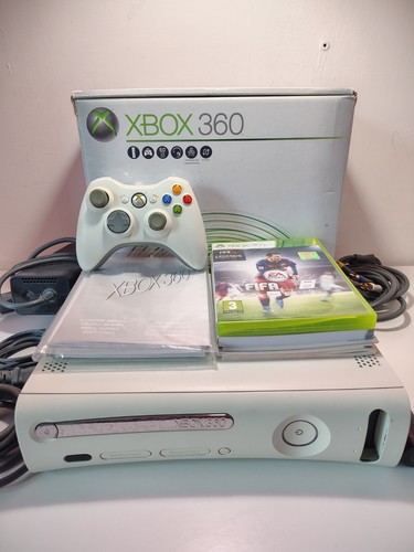 Console xbox 360 fat - xbox, bianca