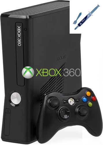Console xbox 360 slim version - console,