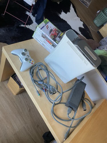 Console xbox 360 fat - xbox, bianca