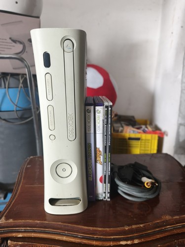 Console xbox 360 fat - 60gb, +